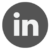 social media icons dark gray_linkedin icon