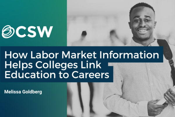 How Labor Market Information Helps Colleges Link Education to Careers